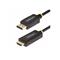 StarTech.com DP to HDMI Adapter Cable, 4K 1m