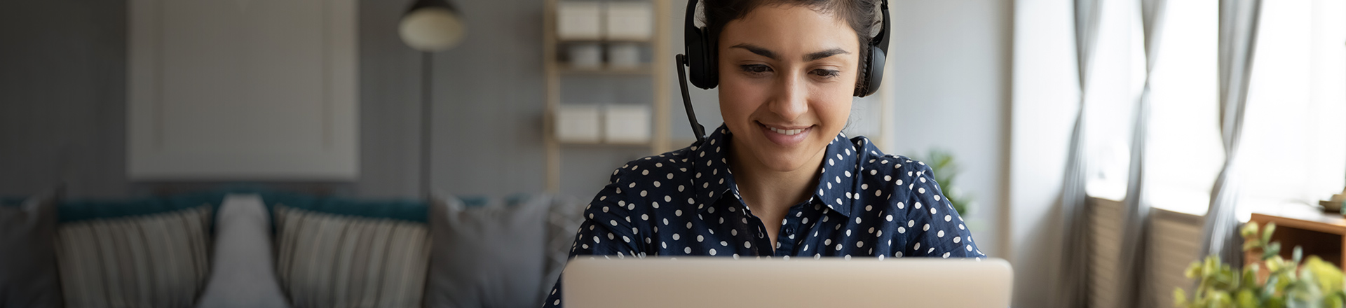 Teacher watching BT's Apple April webinars