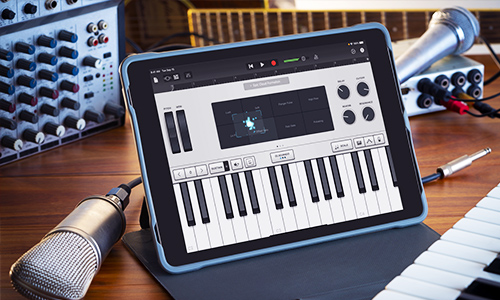 Image showing garageband on Apple ipad