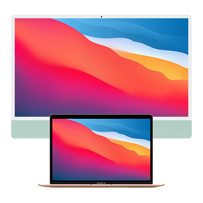 Image showing the new Apple Macbook and iMac