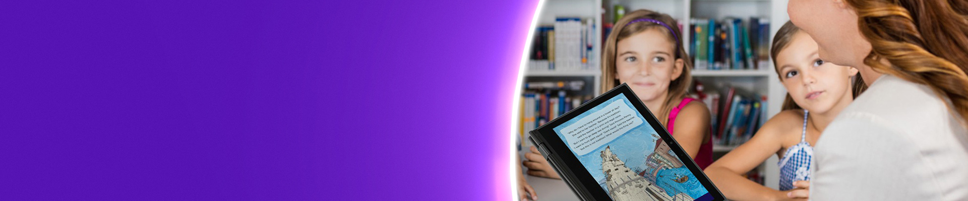 teacher using lenovo laptop in classroom