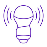 Lighbulb collaborate icon