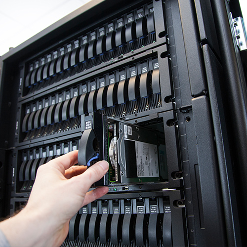 Large cloud backup server