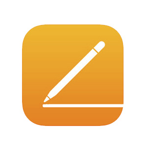Keynote logo of pencil