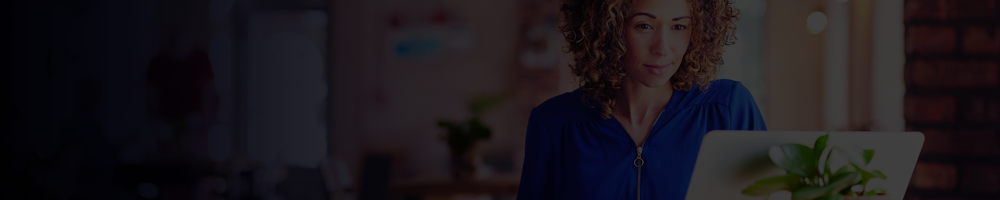 Small business women on laptop