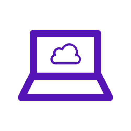 Cloud computing icon