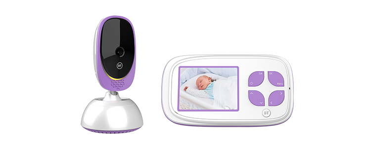 BT Smart Baby Monitor with 2.8 inch screen