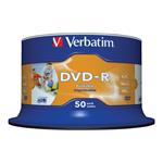 Verbatim DVD-R 16x 50pack Printable                        