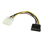 StarTech.com 6in 4 Pin Molex to SATA Power Cable Adapter