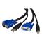 StarTech.com 10 ft 2-in-1 Universal USB KVM Cable