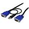 StarTech.com 15 ft 2-in-1 Ultra Thin USB KVM Cable