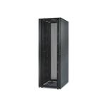 APC NetShelter SX Enclosure with Sides - Rack - black - 42U - 19"