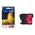Brother LC1100M - Print cartridge - 1 x magenta