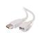 C2G 3m USB A Male to A Female Extension Cable - White