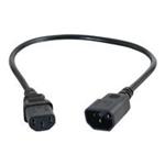 C2G 1m 18 AWG Computer Power Extension Cord (IEC320C13 to IEC320C14)