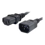C2G 0.5m 18 AWG Computer Power Extension Cord (IEC320C13 to IEC320C14)
