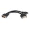 StarTech.com 8in LFH 59 Male to Dual Female DVI I DMS 59 Cable