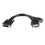 StarTech.com 8in LFH 59 Male to Dual Female VGA DMS 59 Cable