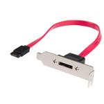 StarTech.com 1ft Low Profile SATA to eSATA Plate Adapter