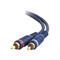 C2G 1m Velocity™ RCA Stereo Audio Cable