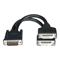 C2G One LFH-59 (DMS-59) Male to Two DVI-I™ Female Cable 22cm