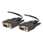 C2G 3m DB9 F/F Cable - Black