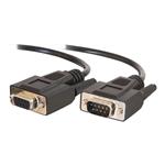 C2G 3m DB9 M/F Extension Cable - Black