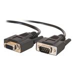 C2G 7m DB9 M/F Extension Cable - Black