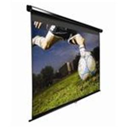 Elite Screens 120" Manual 16:9 Format Screen - Black