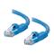 C2G 1m Cat5E 350 MHz Snagless Booted Patch Cable - Blue