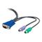 C2G 3m Ultima™ 3-in-1 Universal KVM HD15 VGA M/M Cable