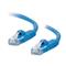 C2G .5m Cat5E 350 MHz Snagless Patch Cable - Blue
