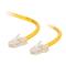 C2G .5m Cat5E 350 MHz Crossover Patch Cable - Yellow