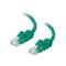 C2G 1m Cat6 550 MHz Snagless Patch Cable - Green