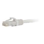 C2G 1m Cat6 550 MHz Snagless Patch Cable - White