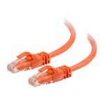 C2G 1m Cat6 550 MHz Snagless Patch Cable - Orange