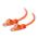 C2G 1m Cat6 550 MHz Snagless Patch Cable - Orange