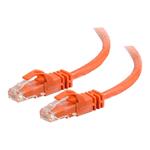 C2G 2m Cat6 550 MHz Snagless Patch Cable - Orange