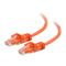 C2G 10m Cat6 550 MHz Snagless Patch Cable - Orange