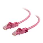 C2G 3m Cat6 550 MHz Snagless Patch Cable - Pink
