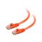 C2G 1m Cat5E 350 MHz Snagless Patch Cable - Orange