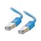 C2G 3m Shielded Cat5E Moulded Patch Cable - Blue