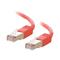 C2G 1m Shielded Cat5E Moulded Patch Cable - Red
