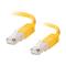 C2G 15m Shielded Cat5E Moulded Patch Cable - Yellow