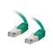 C2G 4m Shielded Cat5E Moulded Patch Cable - Green