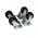 StarTech.com Caster Kit for Open Frame Rack - 4POSTRACK