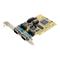 StarTech.com 2 Port RS232/422/485 PCI Serial Adapter Card w/ ESD Protection