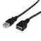 StarTech.com 3 ft Black USB 2.0 Extension Cable A to A - M/F