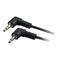 C2G CablesToGo 2m Value Series 3.5mm Right-Angled Stereo Audio Cable
