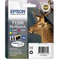 Epson T1306 Multipack Yellow/Cyan/Magenta Print Cartridge